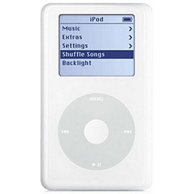 iPod con rueda de clic