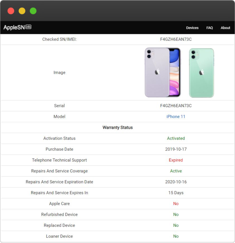 ipad serial number checker