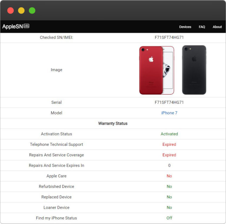 apple serial number search apple serial number search