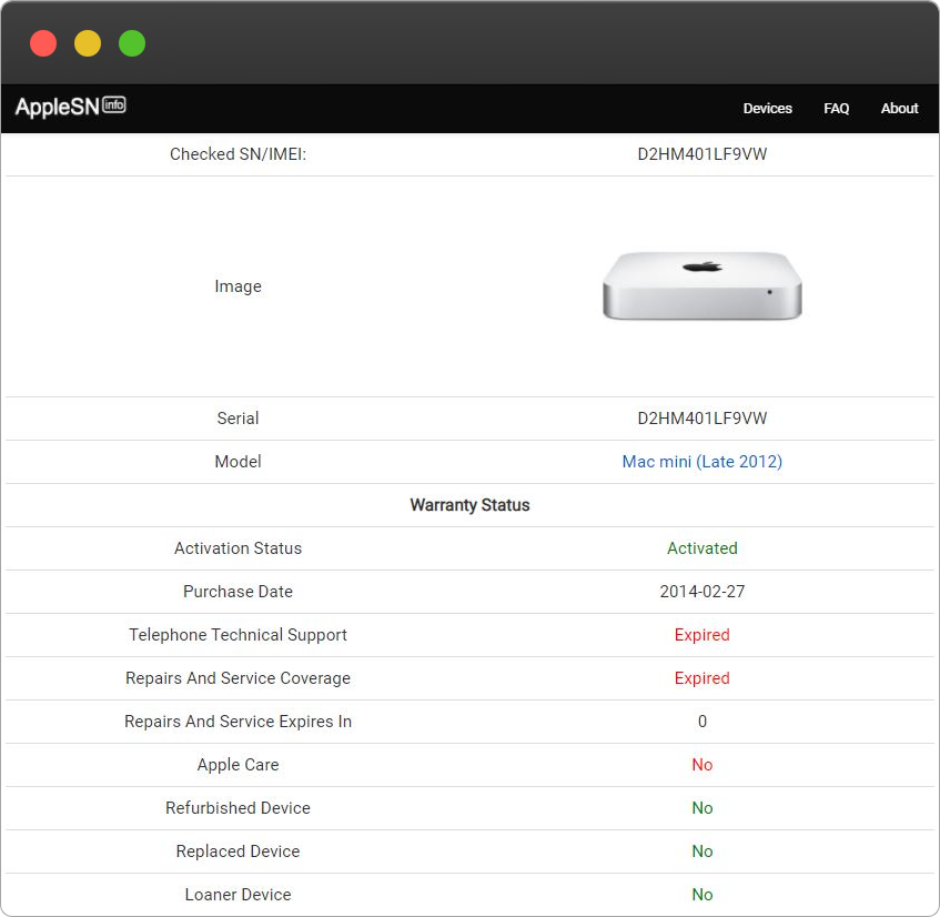 mac serial number lookup