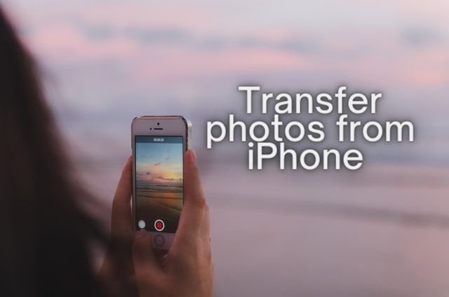 how to transfer photos from iphone to apple computer