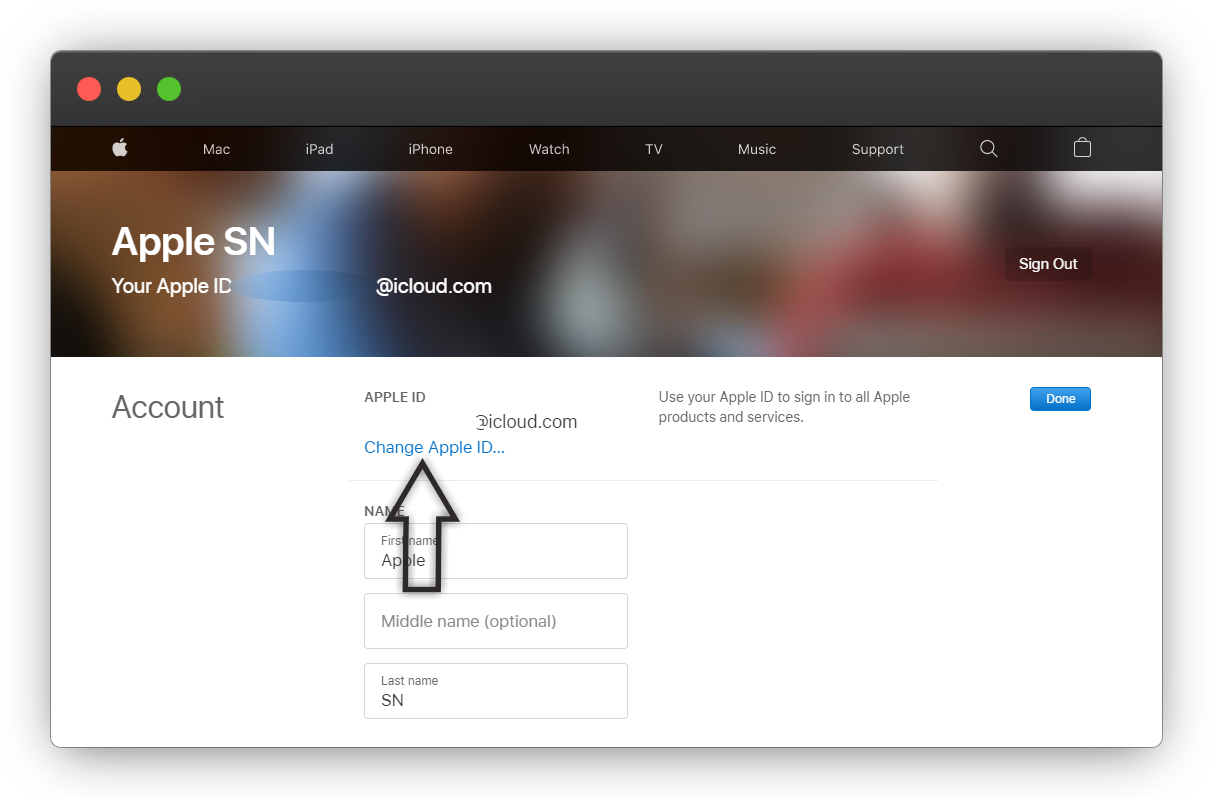How to Change Apple ID? - AppleSN.info
